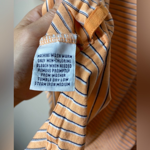 Polo Ralph Lauren Men's XLarge Coral Salmon Peach Short Sleeve Polo Shirt - Picture 7 of 8